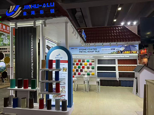 Jinhu Color Aluminum  at 138th Canton Fair with Premium Building Material Solutions
