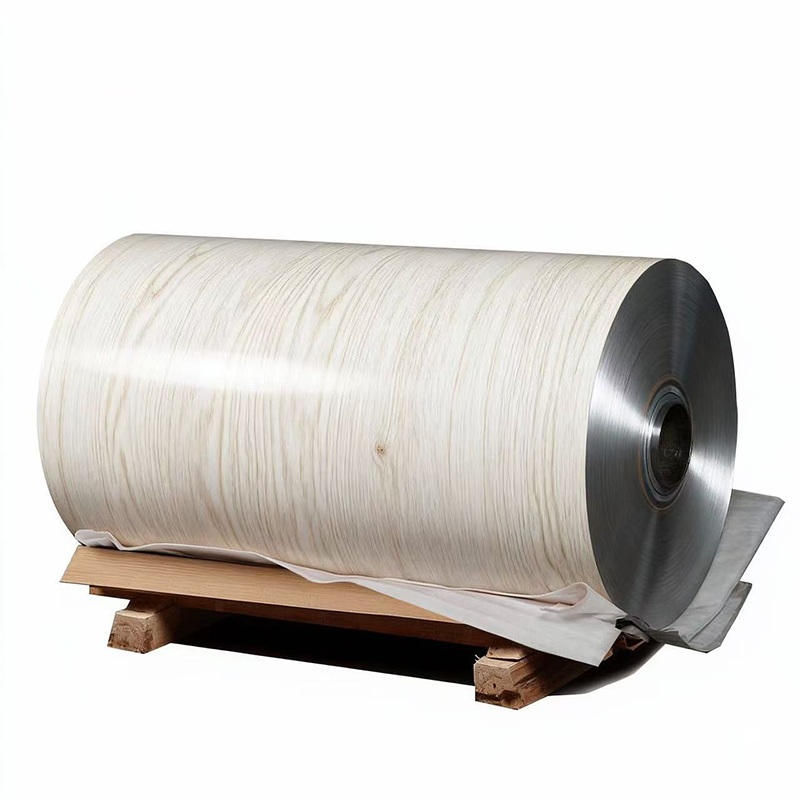 China White Wood Grain Aluminum Trim Coil Wholesaler