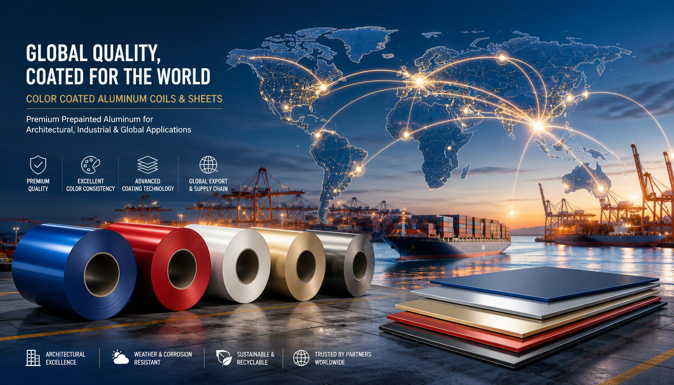 How to Choose Color Coated Aluminum Coil for Different Export Markets