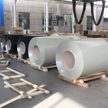 Color coated aluminum coil for roof panel