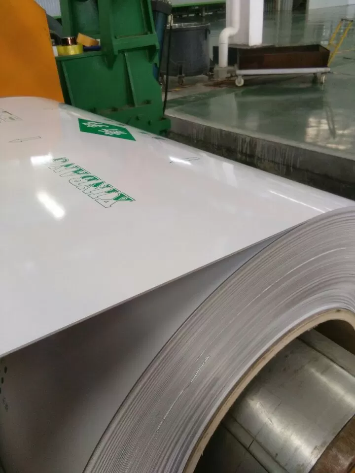 Matte White Pre-painted Aluminium Coil