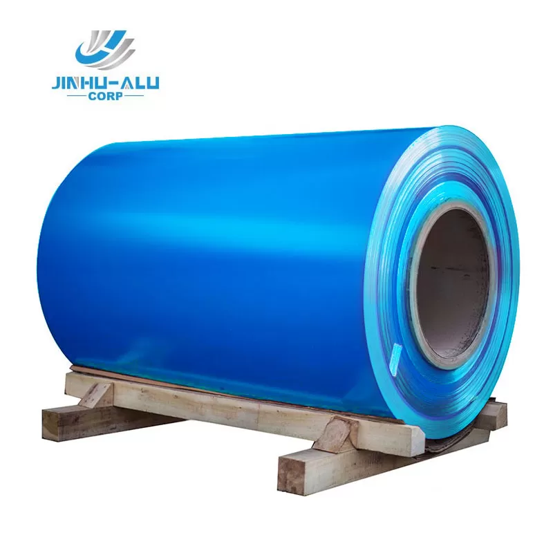 Glossy Pre Blue-painted Aluminium Coil