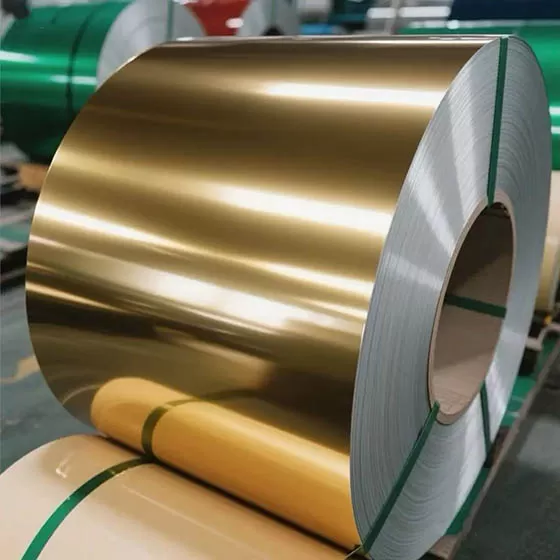 Champagne Mirror Color Aluminum Coil