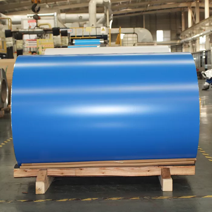 Telecommunication Blue Color Coated Aluminum Coil