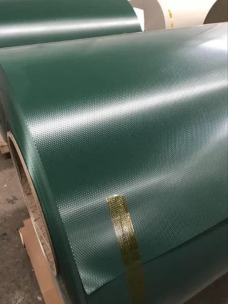 3D black color aluminum coil