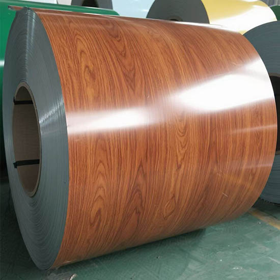 wood color aluminum coil