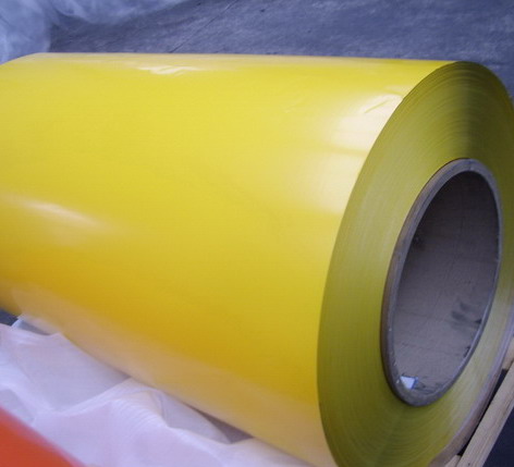 Yellow Color Aluminum Coil
