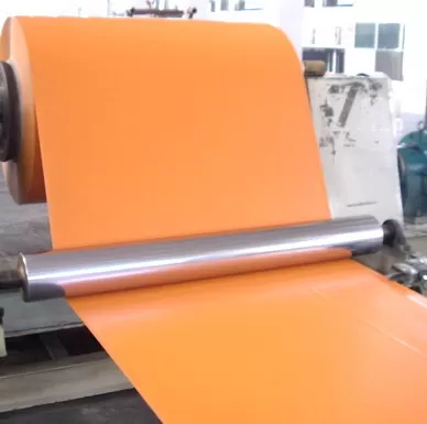 Orange Color Aluminum Coil