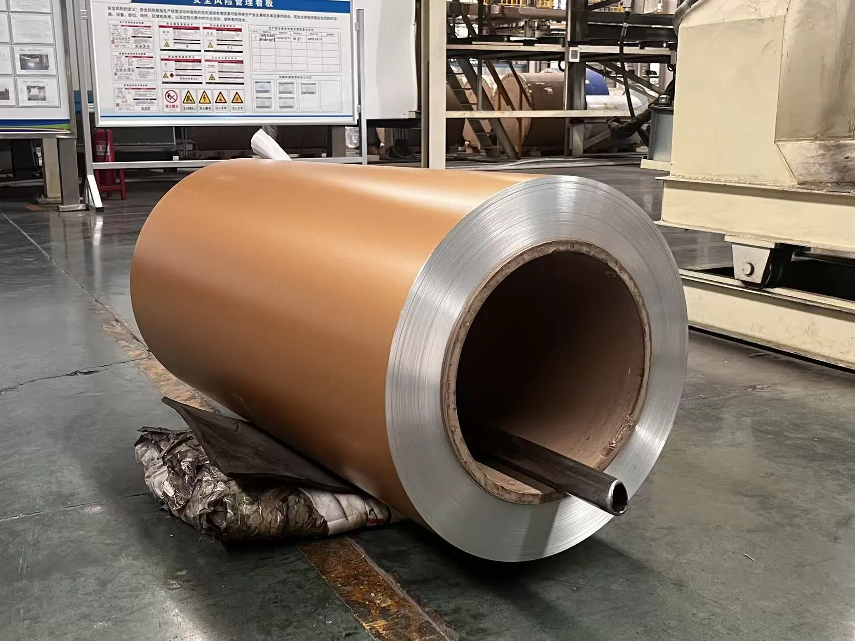 aluminum trim coil PVC coated