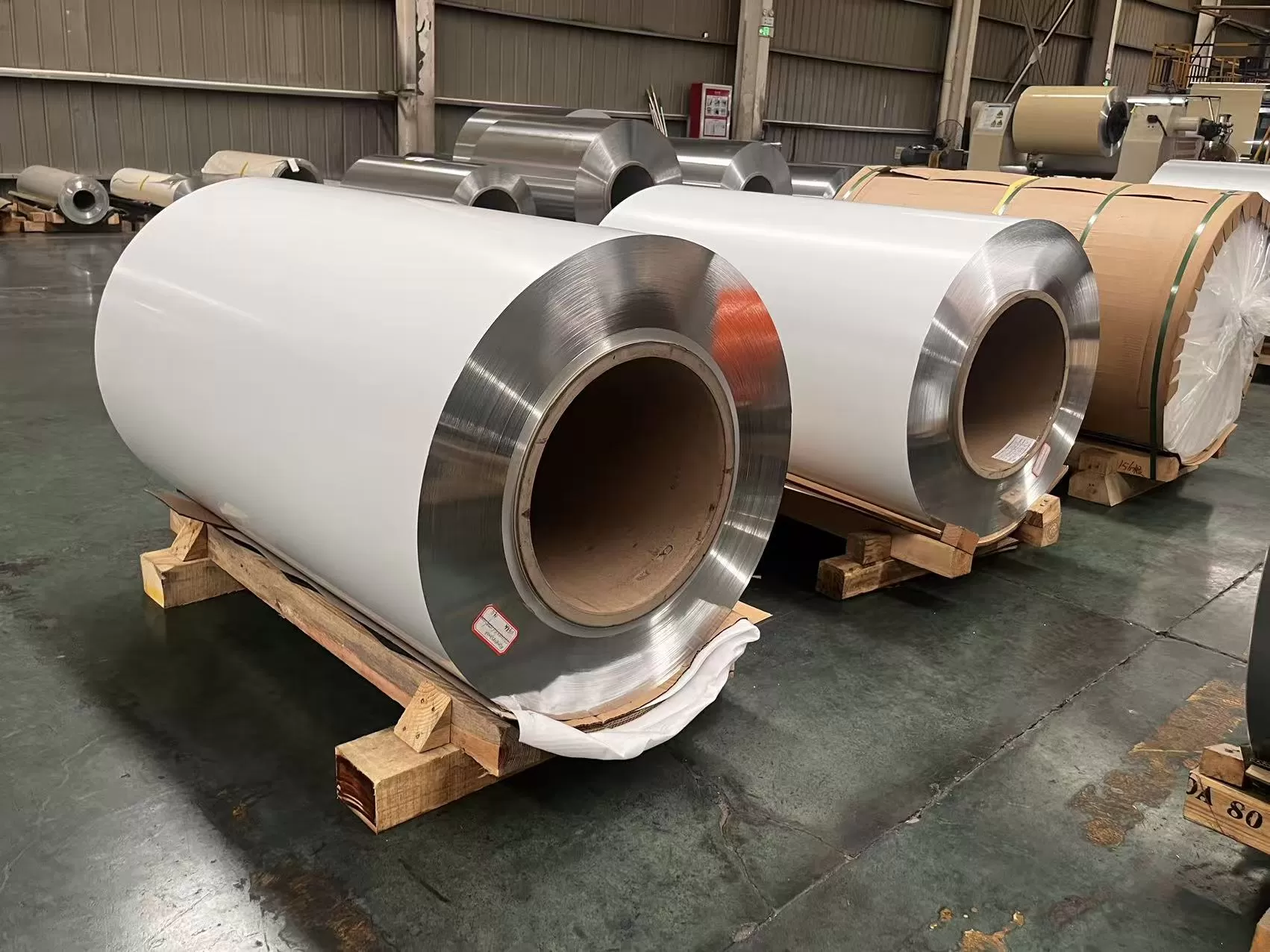 aluminum trim coil PVC coated
