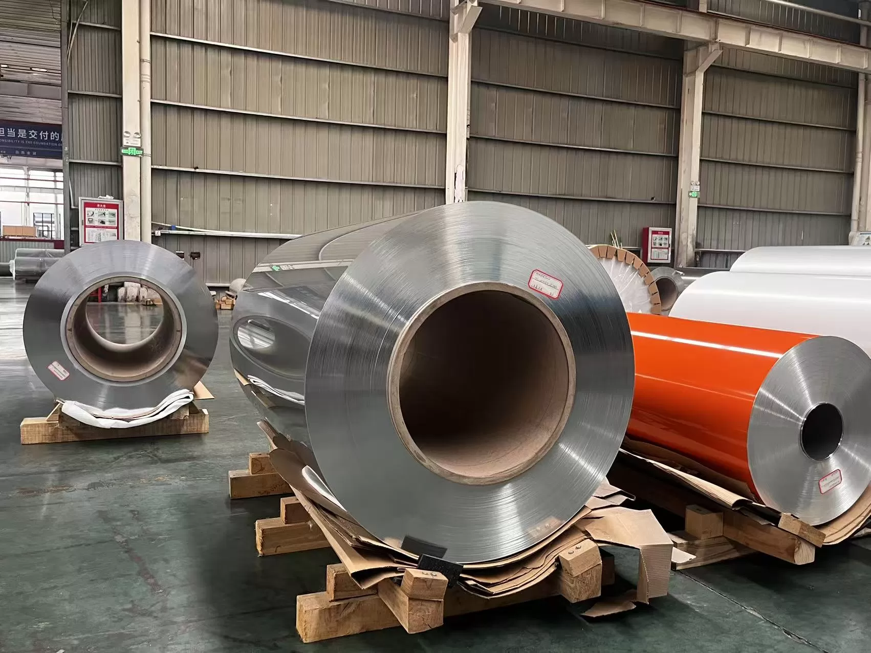 aluminum trim coil PVC coated