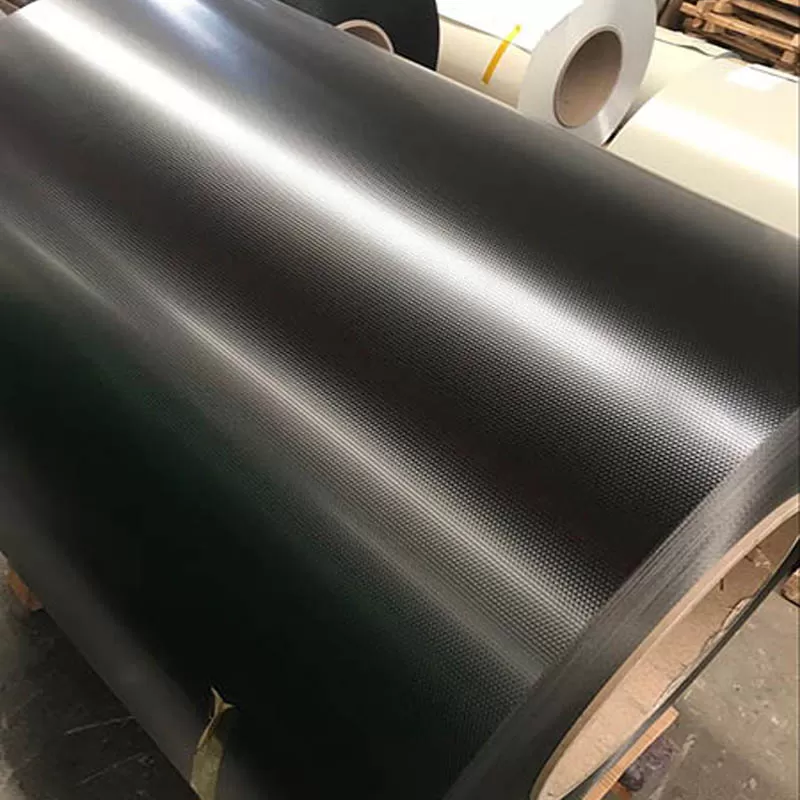 3D Black Color Aluminum Coil