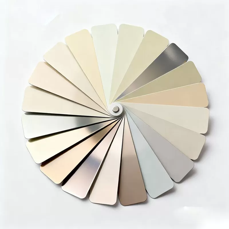 Mastic Aluminum Trim Coil Color Chart