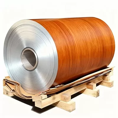 Wood Grain Finish Aluminum Trim Coil