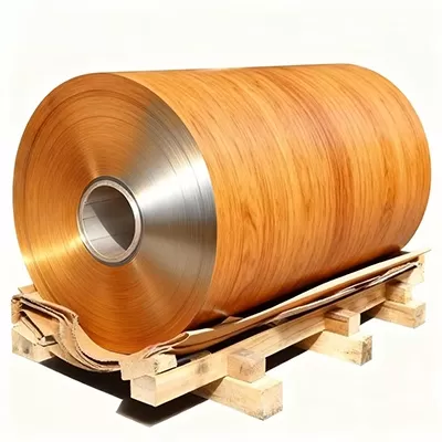 Wood Grain Finish Aluminum Trim Coil