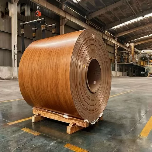 China White Wood Grain Aluminum Trim Coil Factory